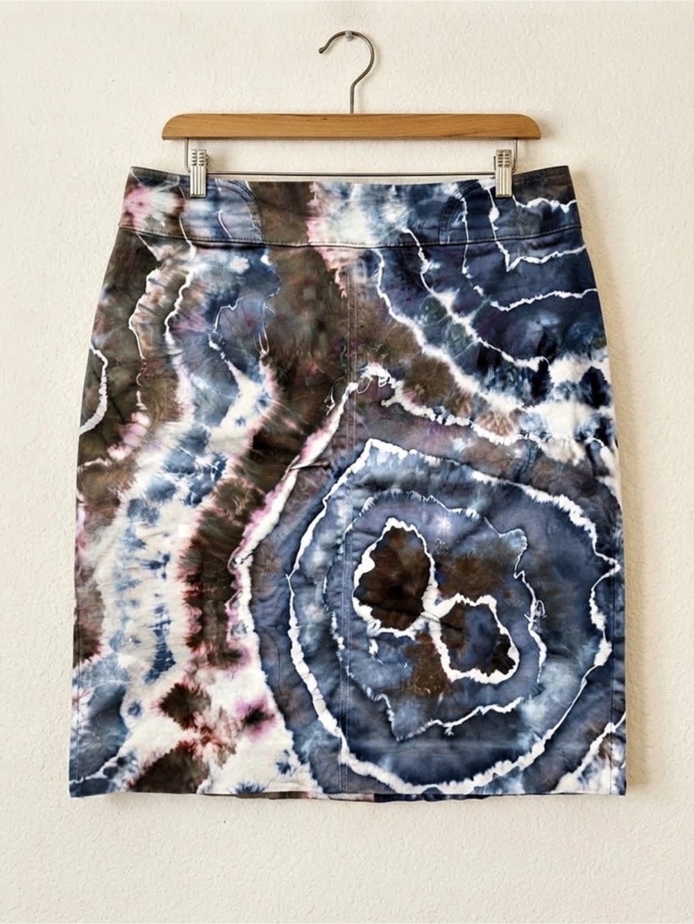 Ice Dye Ann Taylor Mini Skirt